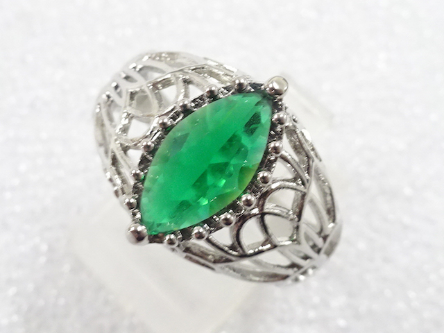 COLORED STONE FASHION RING / JP SIZE 20.5